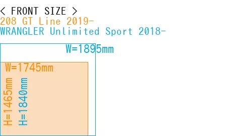 #208 GT Line 2019- + WRANGLER Unlimited Sport 2018-